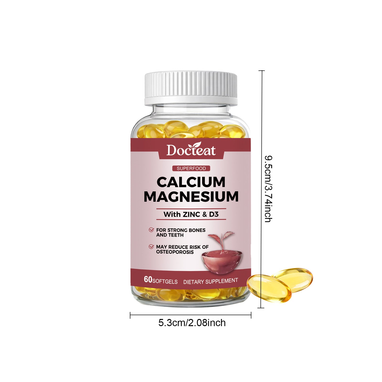Gentle care to support joint and bone health with these capsules