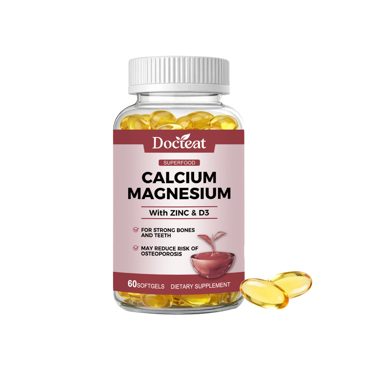 Gentle care to support joint and bone health with these capsules