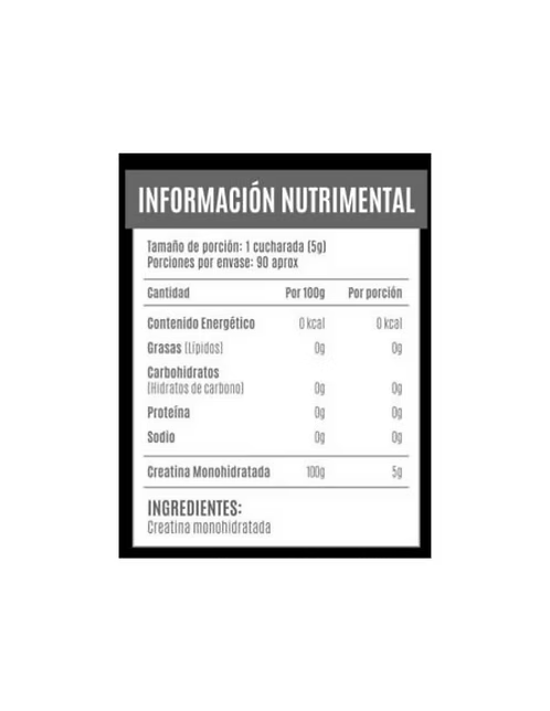 Birdman Creatina Monohidratada 450 g