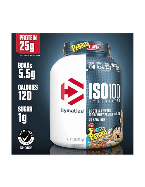 Dymatize ISO 100 5 Lbs Proteína Aislada e Hidrolizada de Suero