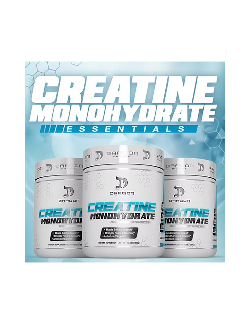 Dragon Creatine Mono 300g – Creatina Monohidratada Pura Sin Sabor